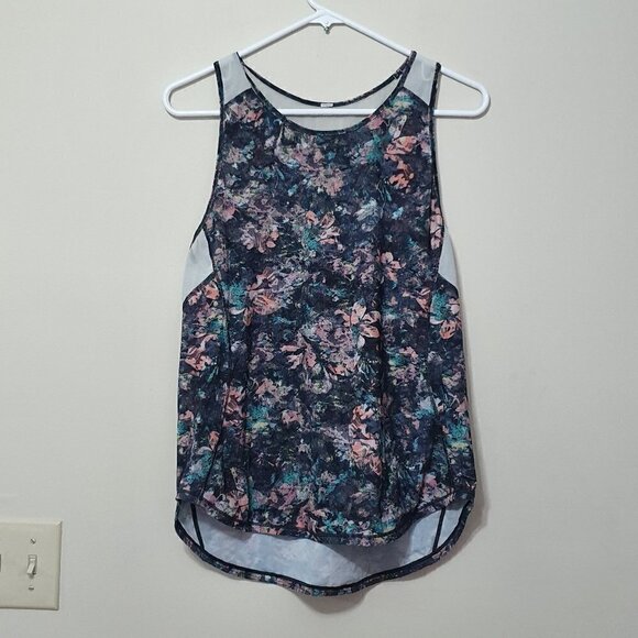 Lululemon Floral Mesh SculpTank Top - Picture 3 of 8